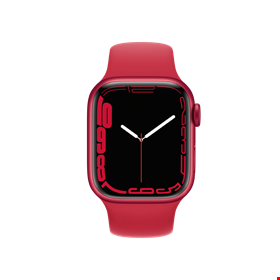 Apple Watch Series 7 , 41mm Kırmızı                    Giyilebilir Teknoloji